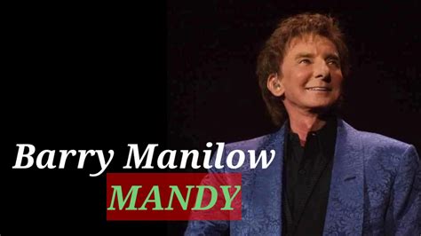 barry manilow mandy youtube